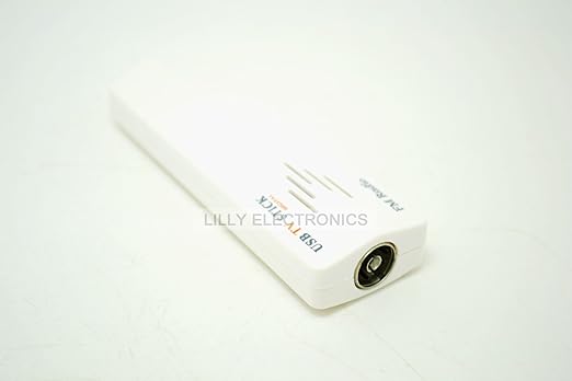 New USB 2.0 Analog Signal TV Receiver Adapter Tunner Box for Laptop PC