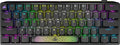 Corsair K70 PRO Mini Wireless RGB 60% (CH-9189010-NA) Mechanical Gaming Keyboard (Fastest Sub-1ms Wireless Swappable Cherry MX Red Keyswitches) QWERTY NA Layout - Black (Renewed)