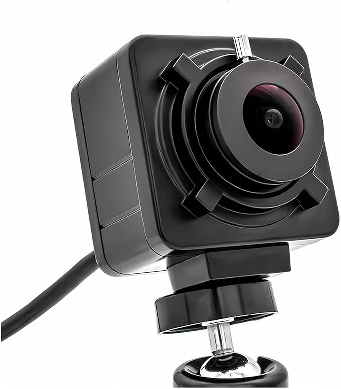 1080P 60fps IP Camera with 1mm 153 Degree Wide Angle Fisheye Lens 50mm Varifocal CS Lens RTSP POE Security Camera