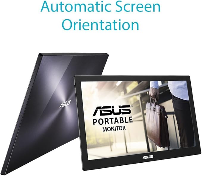 ASUS MB169B+ 15.6in Full HD 1920x1080 IPS USB Portable Monitor (Renewed)