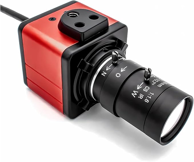 4K Mini POE IP Camera 3 4 5 8MP Security Protection Webcam 50mm Manual Varifocal Lens Industrial Network Camera