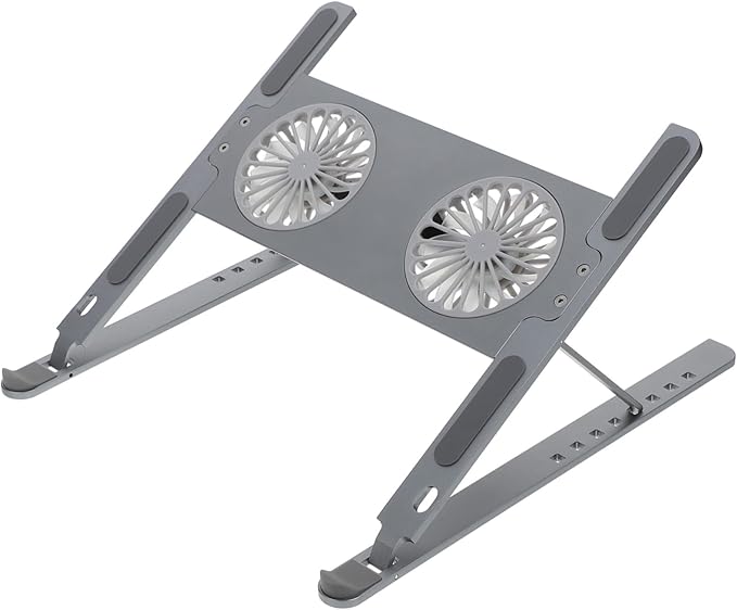 Gadpiparty Gaming Laptop Cooler Cooling Pad Led Quiet Design Angle Stand Cervical and Lumbar Support