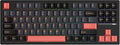 FE87 V2 Wired Mechanical Keyboard Dual 8KHZ Polling Rate Support SODC/Latency As 0.125MS/ARGBHot Swappable Gasket Sturcture Gaming Keyboard (Black/Green Phoenix Switch)