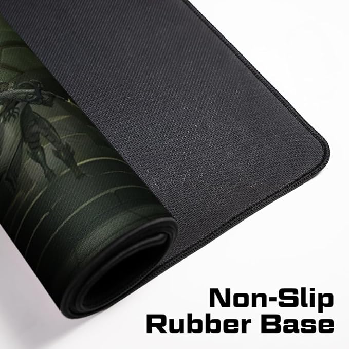 Stone of Jas - Old School RuneScape Gaming Desk Mat – Large Extended Mouse &amp Keyboard Pad