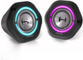 Edifier Bluetooth 5.3 Gaming Speakers10W PC USB Computer Speakers for Laptop Desktop 3.5mm aux Input Hecate G1000 Black