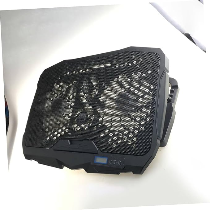 TEHAUX 1Pc Silent Laptop Cooling Pad with Quiet Fans Portable Laptop Cooler Stand for Notebooks Design for Heat Dissipation Speed