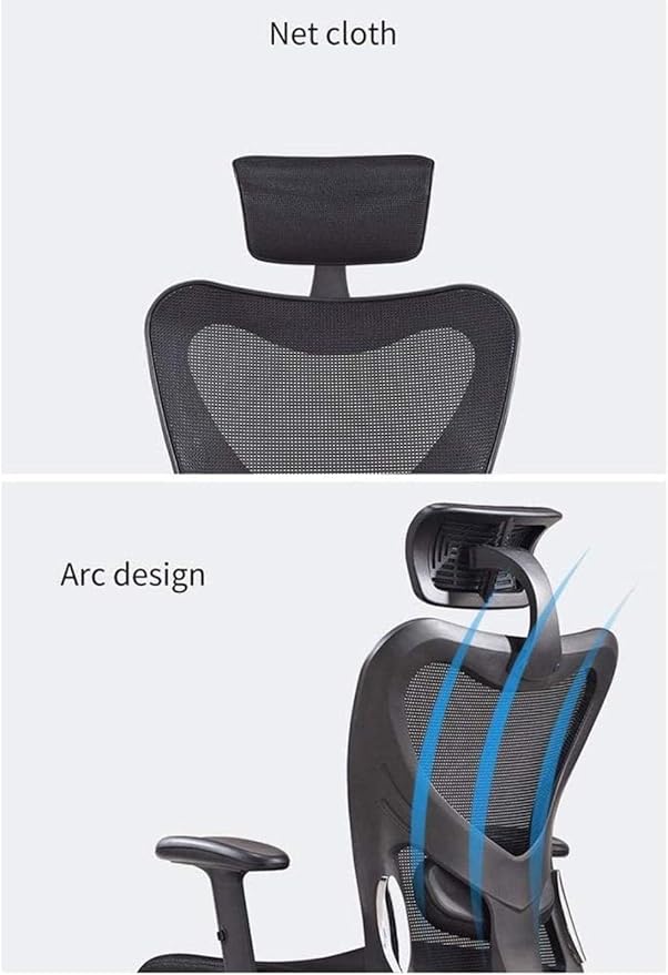 Gaming Chair for Home Armchair Game Chairs Office ArmchairsLift Swivel Chair Ergonomic Mesh Chair Seat Stool Chair (Color:Blue)