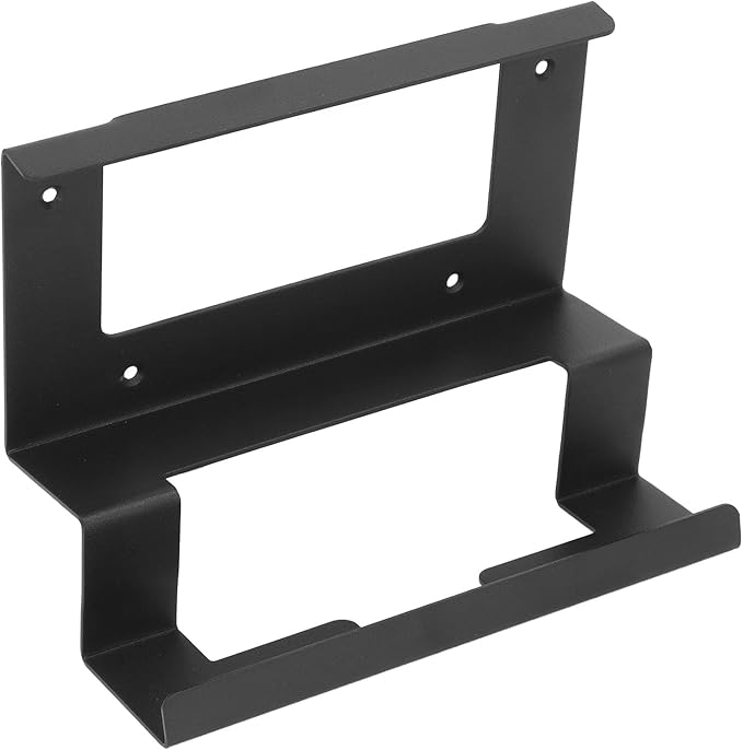 Gen 3 Router Mount Alloy Steel Mesh Router Bracket for Power Supply Space Saving Design Cable Storage Area Easy Installation for Indoor RV Home Cafe Office Cabin Boat