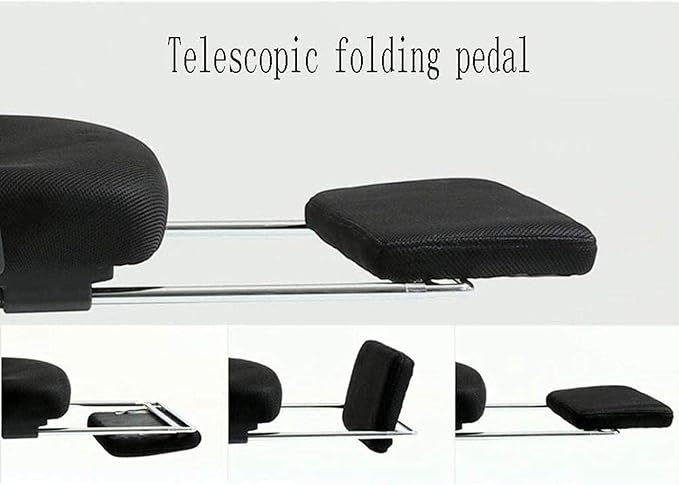 Office Chair Gaming Chair Boss Chair Steel Frame High Back Mesh Swivel Chair with Footrest Recliner Computer Chair Waist Support Seat Chair (Color : B) Needed
