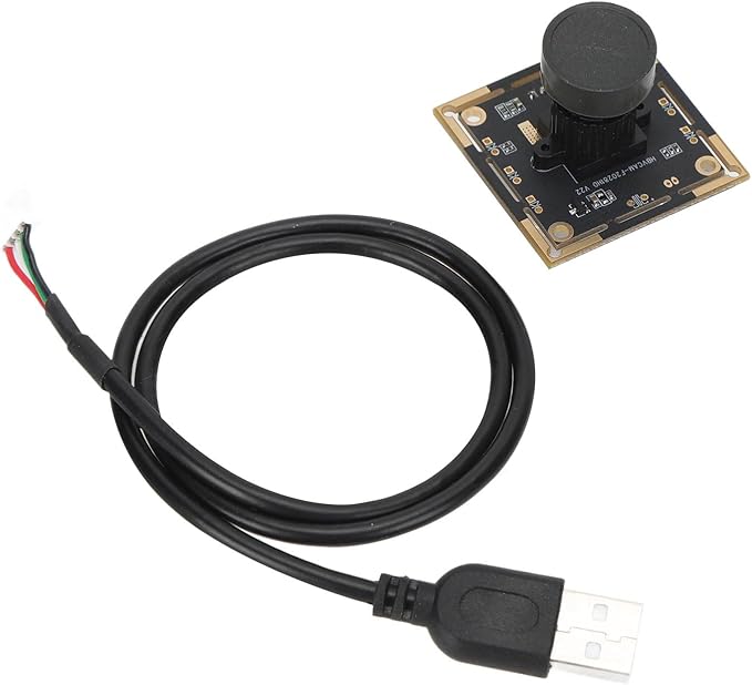 Webcams Camera Module Wide Angle Manual Focus Webcam Board with USB Cable HBVCAM‑F20281HD