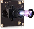 13 Megapixel USB Camera No Distortion Fixed Focus Webcam for Industrial HD 13 MP Webcam with Dual Microphone Sony IMX214 Sensor USB Camera for Computer PC Laptop DesktopSupport Most OS