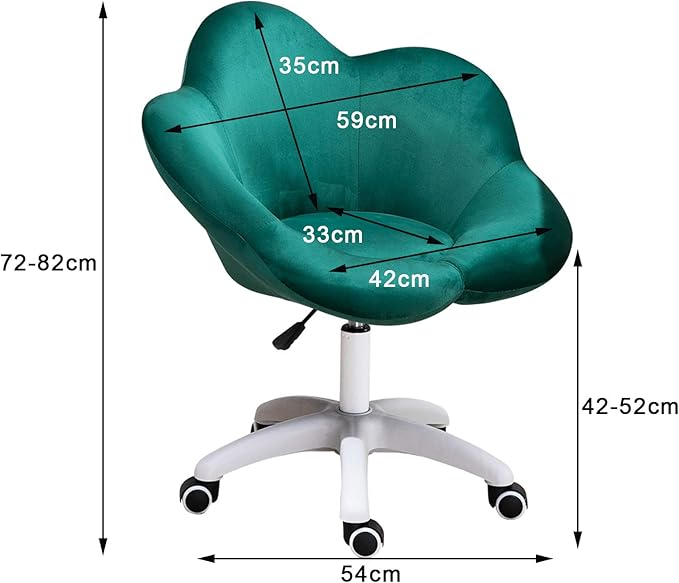 Low-Back Chairs Personalized Home Gaming Chair Computer Chair Casual Office Chairs Liftable (10cm) Women Adults