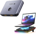 llano V12 RGB Laptop Cooling Pad and HDMI 2.1 Switch 8K@60Hz 4K@120Hz