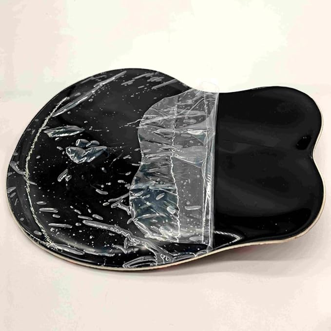 3D Mouse Pad Oppai Mousepad with Soft Gel Wrist Rest Anime Manga Gaming Boob pad Anti-Slip Mouse Mat (kanro)