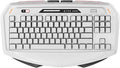 ZORNHER MAX870 Wireless Mechanical Gaming Keyboard80% White Custom Creamy Sound Keyboard with Shine Through PBT KeycapsPre-lubed Linear SwitchesHot-SwappableRGB Backlit2.4GHz/USB-C/BT5.0