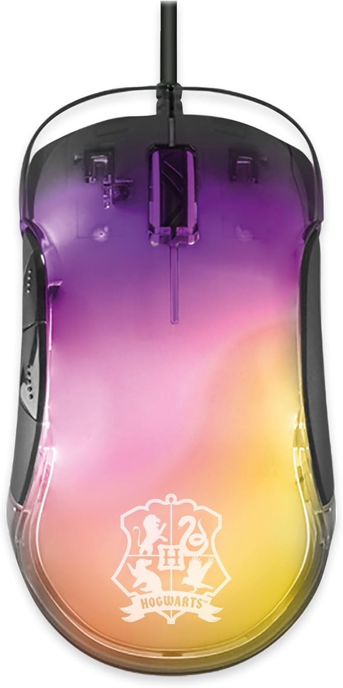 Freaks and Geeks Harry Potter Wired Gaming Mouse USB 2.0 LED Backlit Multi-Coloured