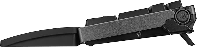 ASUS ROG Azoth 96 HE Wireless Hall Effect Gaming Keyboard – 96% Full-Size Tri-Mode Hot Swappable Magnetic Switch Rapid Trigger Speed Tap 8K Hz Polling Color OLED Screen PBT Keycaps – Black