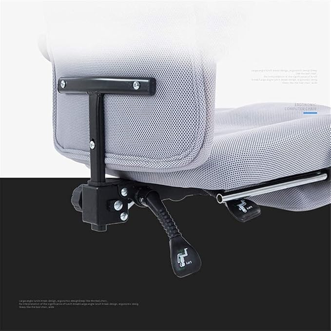 Office Chair Reclining Ergonomic Chair with Footstool Gaming Chair Office Desk Chair High Back Computer Chair Home Video Game Swivel Chair Chair Needed