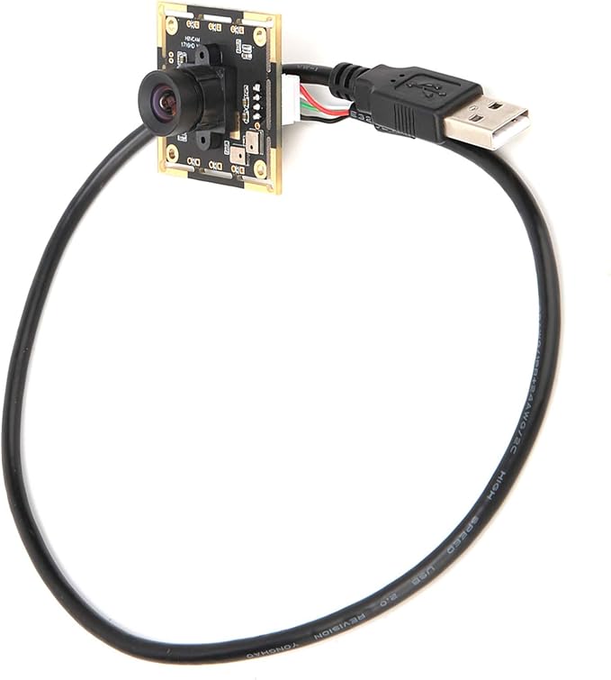 1920 * 1080 Camera Module HD Webcam with Built in Microphone Lightweight USB Camera Module for Security Monitoring Industrial Equipment