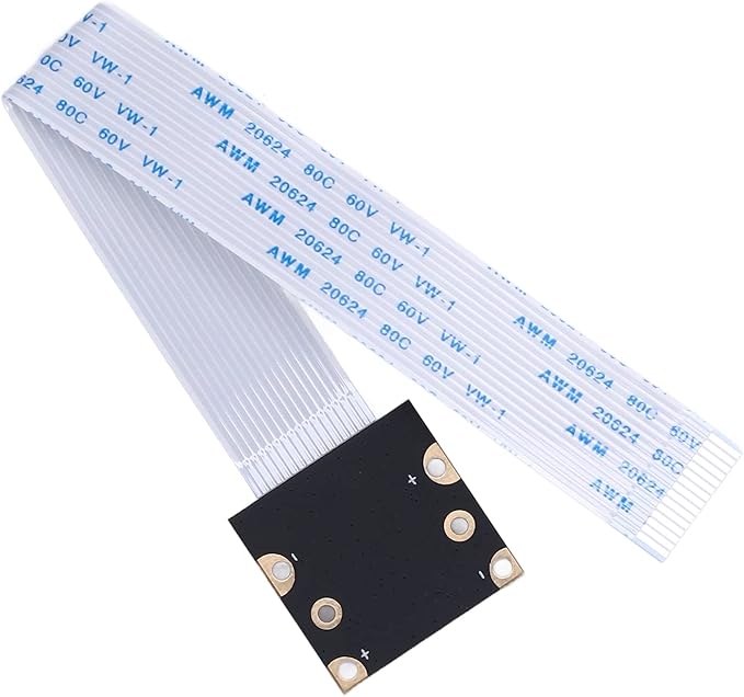 Camera Module 8MP 1.88mm 80x2464 Resolution 6.5x6.5mm Lens 120° HD Camera Board with IMX219 Sensor