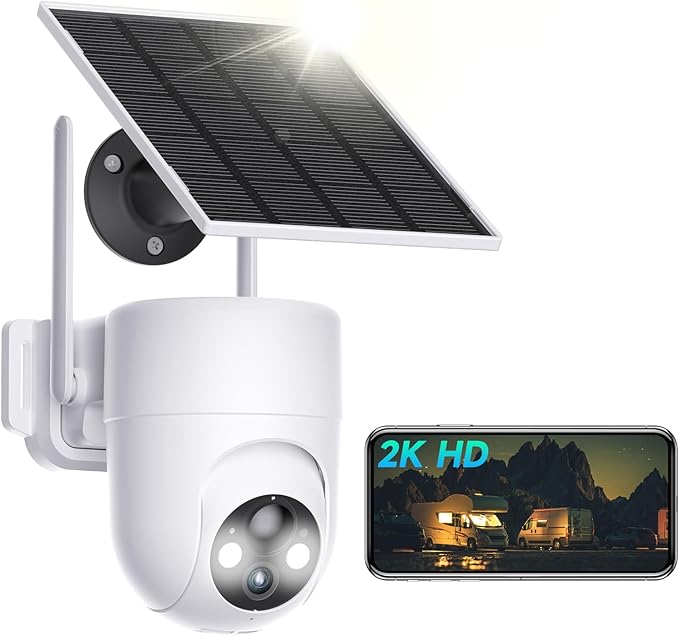 LIWAN Security Cameras Wireless OutdoorCamera Surveillance Exterieur for Home 2.4GHz WiFi