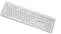 Ducky One 3 Aura Clear White Hotswap RGB Double Shot ABS Mechanical Keyboard (Cherry MX Red)