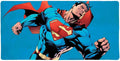 Superman Character Large Gaming Mouse Pad Desk Mat with Stitched Edges Non-Slip Base for Gamer Home and Office 31.5 x 15.7