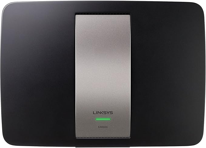 Linksys AC1600 Wi-Fi Wireless Dual-Band+ Router with Gigabit &amp USB Ports Smart Wi-Fi App Enabled to Control Your Network from Anywhere (EA6400)