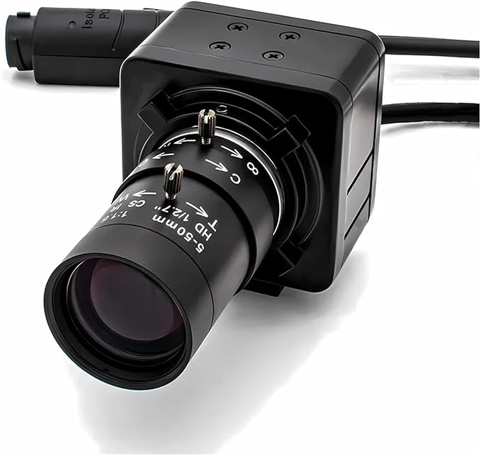 4K MINI Type IP Camera 50mm Varifocal Lens for POE NVR System Indoor Home P2P System Video Surveillance Webcam