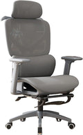 Ergonomic Chair Mesh Office Desk Seat Adjustable Lumbar Support 135° Recline 330LBS Capacity High Back Computer Chair with Wheels for Home Office Gaming Study(All Gray)