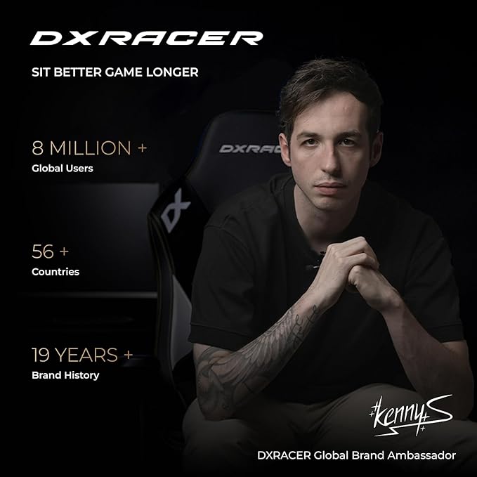 DXRacer Formula L Black Fabric The Original Gaming Chair