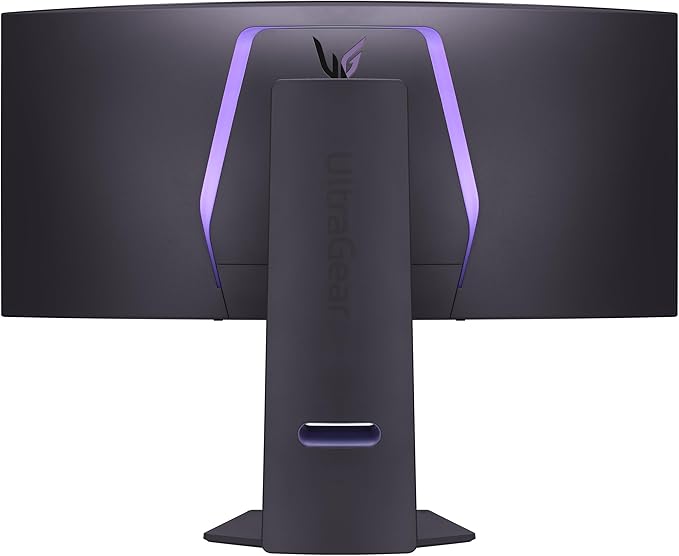 LG 34GS95QE 34-inch Ultragear OLED Curved Gaming Monitor WQHD 1440p 800R 240Hz 0.03ms AMD FreeSync Premium Pro NVIDIA G-Sync HDMI 2.1 DisplayPort Tilt/Height/Swivel Stand Black