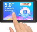 ELECROW ESP32 Display 800×480 5 HMI Advanced ESP32 IPS Touch Display with Acrylic Case Support AI Speech Interaction 32-Bit LX7 Dual-Core Processor Up to 240MHz Compatible with Arduino ESP-IDF