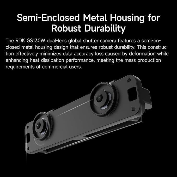 Yahboom D-Robotics RDK GS130W Binocular Depth Camera with MIPI Interface1280x1080@120FPS HDR Infrared Enhancementfor Robot Vision Motion Detection