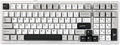 EPOMAKER x Aula F99 Wireless Mechanical Keyboard Hot Swappable Gasket Custom Gaming Keyboard with Five-Layer Padding BT/2.4GHz/USB-C 8000mAh Battery (White Grey Graywood V3 Switch)