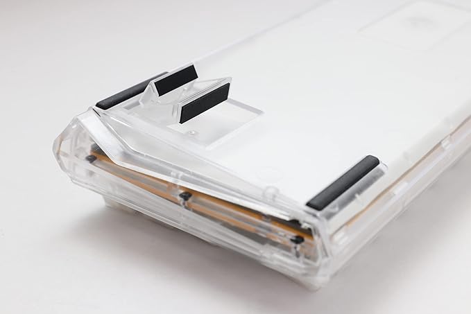 Ducky One 3 Mini Aura Clear White 60% Hotswap RGB LED Double Shot PBT Mechanical Keyboard Cherry MX Blue