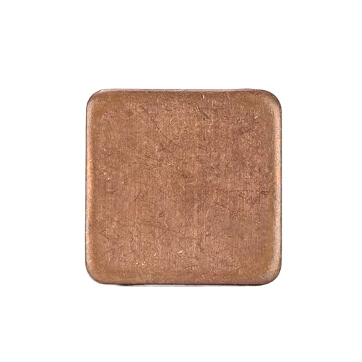 Copper Copper Small Cooling Kit Thermal Conductivity for Laptop Gpu CCC 100 X Heat Dissipator for CPU VGA (15 * 15 * 2.0mm)