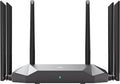 WiFi 6 Router AX3000 Internet High Speed-802.11ax Support WiFi6 and WiFi52.4G and 5.8G8 SSIDsAP and Repeater ModesVPN and IPTVEasy Mesh6 Omni-Directional AntennasThrough Concrete Wall