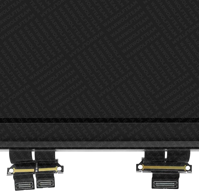14inch Compatible with MacBook Pro A3112 M4 2024 A3185 M4 2024 A3401 M4 Pro/Max 2024 EMC 8623 EMC 8894 3024 x 1964 LCD LED Screen Replacement Whole Hinge-up Assembly (Silver)
