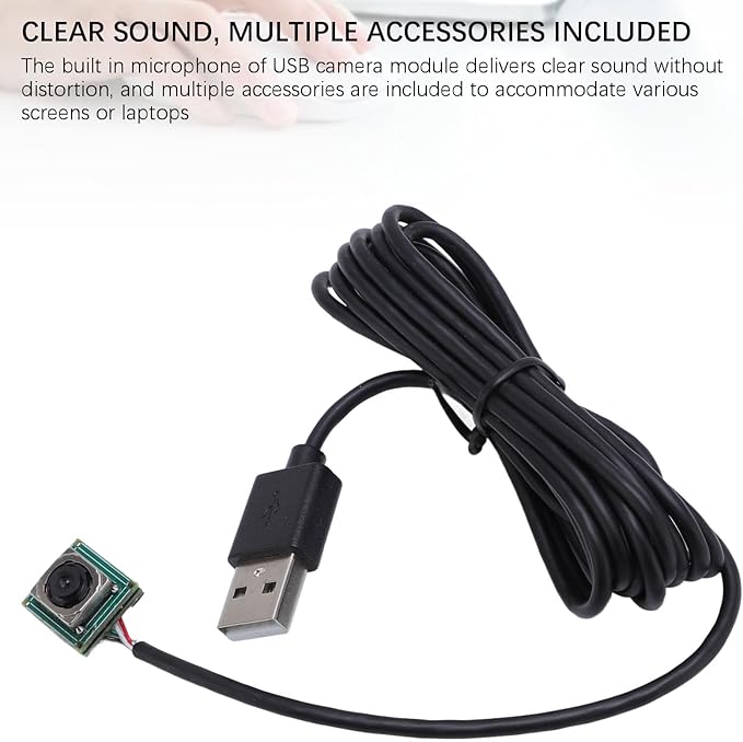 12MP Autofocus USB Camera Module PC Camera Module with Microphone USB Cam Module Board for PC Laptop Video Conferencing