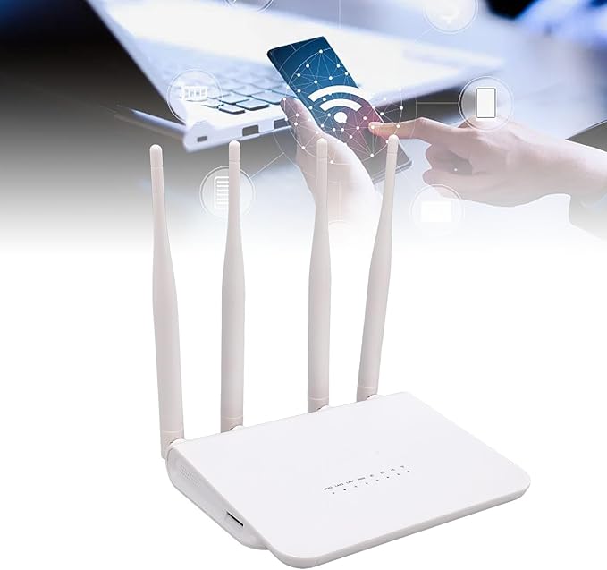 CPE210T CPE 4G LTE Wire Less Router 300mbps Unlocked Mobile Wi Fi Hotspot Router with SIM Card Slot Up to 32 Devices for Home Office Hotel RV (US Plug)