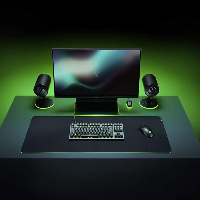 Razer Gigantus V2 Cloth Gaming Mouse Pad (XXL): Thick High-Density Foam - Non-Slip Base - Classic Black