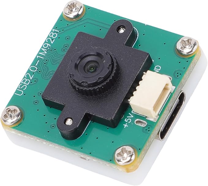 Zopsc USB Camera Module 1MP Monochrome Global Shutter Camera High Speed USB Webcam Board with Type C and 4PIN Connector for RasPi and Nano Embedded Systems
