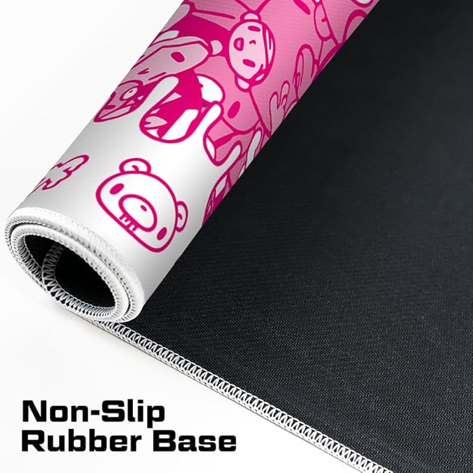 BFFs - Gloomy Bear Gaming Desk Mat – Large Extended Mouse &amp Keyboard Pad