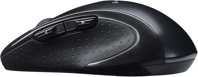 Logitech M510 Mouse Wireless Black 910-001825 (Black) (Renewed)