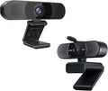 EMEET 3 in 1 Webcam - 1080P Webcam with Microphone and Speakers 2K UHD
