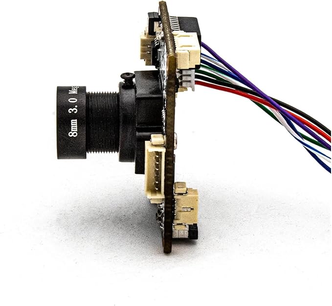 IP Network Camera Module Mini POE48V 3MP 25FPS Webcam 8mm 42 Degree M12 Mount Lens Safety HD Security Camera Board