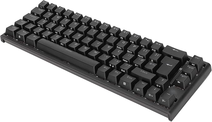 Mechanical Gaming Keyboard 68 Keys RGB Backlit Type C USB Keyboard Wired Computer Gaming Keyboard for PC Office Desktop Computer
