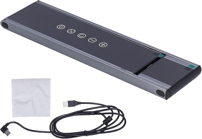 Portable Digital Document Camera Adjustable Presentation USB Document Camera for Teaching Online Classes Lectures Black ABS Plastic 13MP 763g