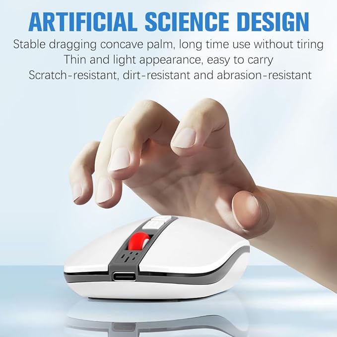 2025 AI Mouse AI Voice &amp Audio Recorder AI Real-Time Transcription Translation &amp Summarization Ergonomic Presenter Laser Pointer Remote for Office Remote Work High-Performance Device